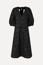 Stine Goya UK 3/4 Volume Sleeves Midi Dress Dress Anemone Jacquard