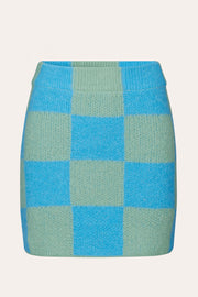 Stine Goya UK Andria Knit Skirt Knit 1607 Aqua