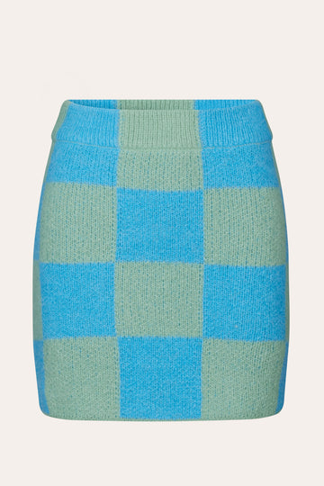 Stine Goya UK Andria Knit Skirt Knit 1607 Aqua