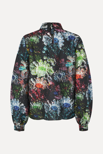 Stine Goya UK Ashley Blouse Top Glitter Bloom