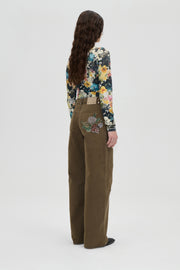 Stine Goya UK Baggy Fit Pants Pants Ephemeral Bloom
