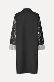 Stine Goya UK Bell Sleeve Coat Outerwear Bouquet In Pieces