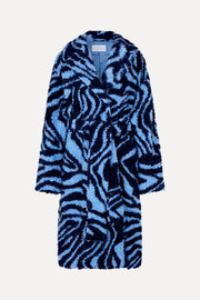 Stine Goya UK Bellflower Coat Coat 4028 Moirée Blue