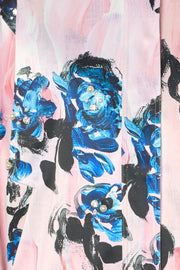Stine Goya UK Bomber With Puffy Pocket Outerwear Blue Roses On Blush