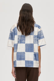 Stine Goya UK Boxy T-Shirt Top Checks