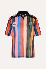 Stine Goya UK Boxy T-Shirt Top Multicolour Stripes