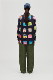 Stine Goya UK Bungee Tech Zip-Off Pants Pants Olive Night