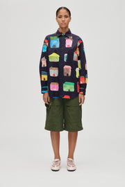 Stine Goya UK Bungee Tech Zip-Off Pants Pants Olive Night