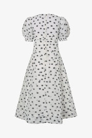 Stine Goya UK Bustier Stitch Midi Dress Dress Flower Polka Dot