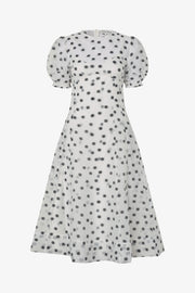 Stine Goya UK Bustier Stitch Midi Dress Dress Flower Polka Dot