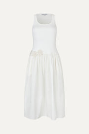 Stine Goya UK Casual Tank Midi Dress Dress Off White