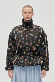 Stine Goya UK Cinched Aviator Bomber Jacket Jacket Magnolia Garden