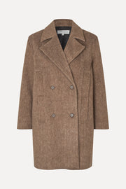 Stine Goya UK Coat Outerwear Fluffy Rhombus