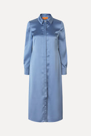 Stine Goya UK Collared Midi Dress Dress Infinity Blue