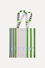 Stine Goya UK Cotton Tote Accessories Forest Stripe