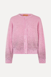 Stine Goya UK Crewneck Cardigan Knit Rose Blossom