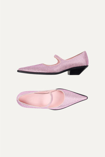 Stine Goya UK Crystalized Mary Jane Footwear Pink