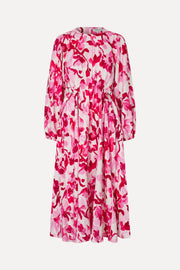 Stine Goya UK Double Buckle Raglan Midi Dress Dress Brush Stroke Magnolias