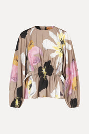 Stine Goya UK Double Buckle Raglan Top Top Wild Flowers
