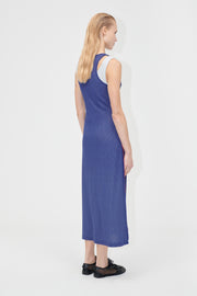 Stine Goya UK Double Layer Tank Dress Dress Light Blue / Midnight Blue