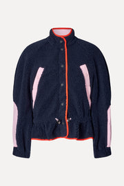 Stine Goya UK Dropped Shoulder Gathered Jacket Jacket Black Iris