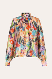 Stine Goya UK Eddy Blouse Top 3069 Abstract Floral