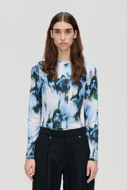 Stine Goya UK Elastic Long Sleeve Top Top Afterbloom