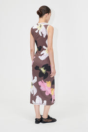 Stine Goya UK Elastic Tank Crewneck Dress Dress Wild Flowers