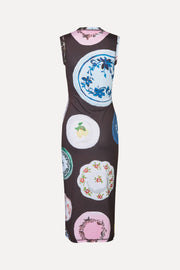 Stine Goya UK Elastic Tank Crewneck Dress Dress The Platera