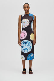 Stine Goya UK Elastic Tank Crewneck Dress Dress The Platera