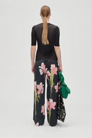 Stine Goya UK Elasticated Long Pants Pants Melting Flowers