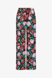 Stine Goya UK Elasticated Long Pants Pants Painted Rose Garden