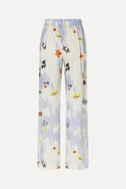 Stine Goya UK Elasticated Long Pants Pants Skyfall Flowers