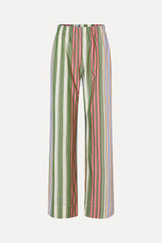 Stine Goya UK Elasticated Long Pants Pants Forest Stripe