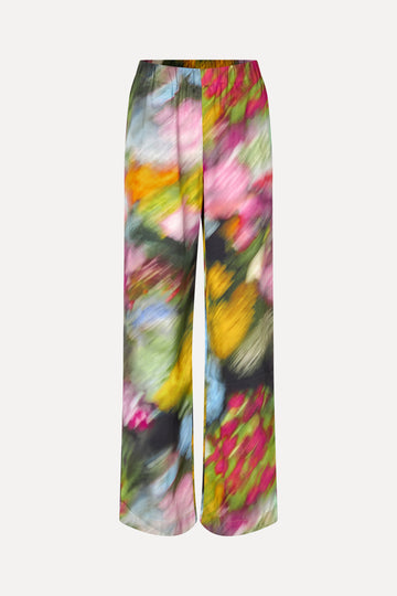 Stine Goya UK Elasticated Long Pants Pants Liquid Floral