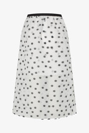 Stine Goya UK Elasticated Waistband Midi Skirt Skirt Flower Polka Dot