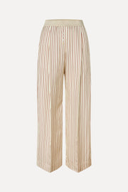 Stine Goya UK Elasticated Wide Pants Pants Symmetry In Cream
