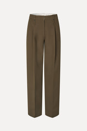 Stine Goya UK Elevated Pleat Pants Pants Dark Oak