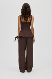 Stine Goya UK Elevated Pleat Pants Pants Cocoa