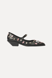 Stine Goya UK Embellished Mary Jane Footwear Black