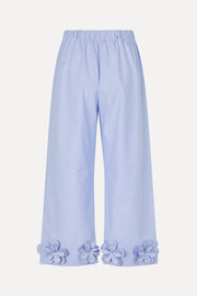 Stine Goya UK Floral Elasticated Long Pants Pants Brunnera Blue