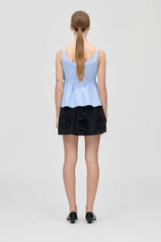 Stine Goya UK Floral Mini Skirt Skirt Jet Black