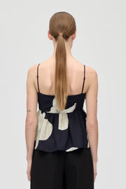 Stine Goya UK Floral Peplum Top Top Yellow Petunias