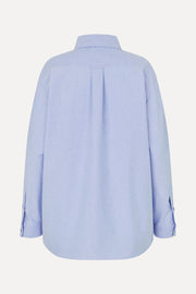 Stine Goya UK Floral Shirt Top Brunnera Blue