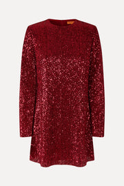 Stine Goya UK Fluid Short Dress Dress Bordeaux