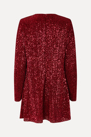 Stine Goya UK Fluid Short Dress Dress Bordeaux