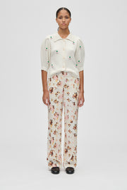 Stine Goya UK Functional Structured Tailoring Pants Pants Sun Kissed Magnolia