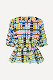 Stine Goya UK Gabriel Top Top Micro Check