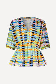 Stine Goya UK Gabriel Top Top Micro Check