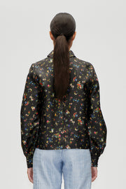 Stine Goya UK Gathered Long Sleeve Top Top Magnolia Garden